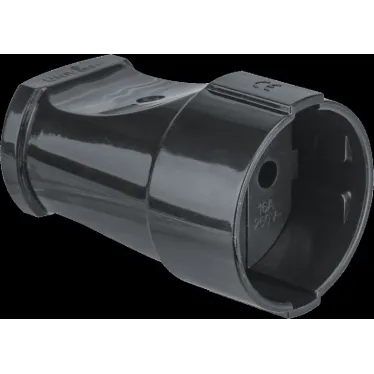 Розетка Navigator 61 717 NCA-SK01-10A-X-BL переносная б/з черная