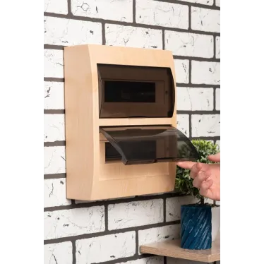 Щит распределительный навесной ЩРН-П-24 светлое дерево IP41 PROxima