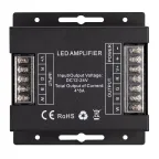 Усилитель ARL-5022-RGBW (12-24V, 4x8A, 384-768W) (ARL, IP20 Металл, 2 года)