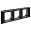 Avanti Рамка-суппорт черная для In-liner Front, 6 модульная