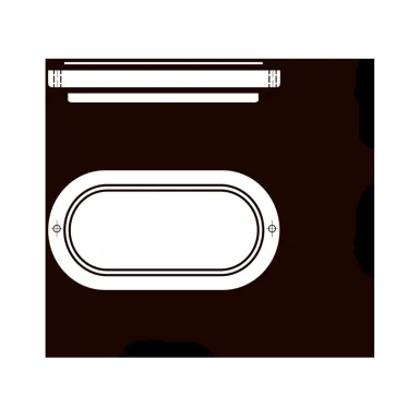 Светильник пылевлагозащищенный PBH-PC2-OA 8W 600Лм 4000K белый AC 230V/50Hz