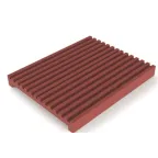 Термостойкий силиконовый уплотнитель 80 мм