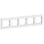 Рамка пятипостовая ATLASDESIGN универсальная белый