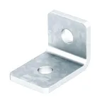 Соединительная пластина 90град., с 2 отверстиями 54x54x40x5 горячий цинк