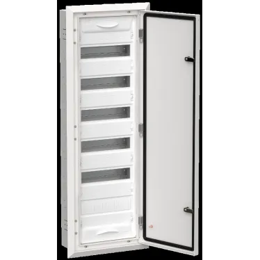 TITAN 5 Корпус металлический ЩРв-72 (1х72) 1005х365х130мм IP31 белый (одна дверь)
