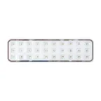 Светильник аккумуляторный непостоянного действия для подсветки путей эвакуации и рабочих зон при отключении питания. режимы: 30 /100 кнопка тест. 6 ч работы,