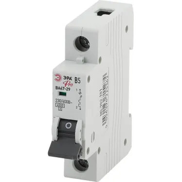 Автоматический выключатель ВА47-29 1Р 5А 4,5кА кривая В