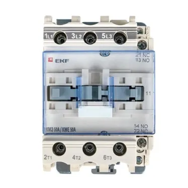 Контактор КМЭ малогабаритный 50А 24В NO+NC PROxima