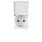 Avanti Розетка с крышкой ''Белое облако'', 2P+E, 2 модульная