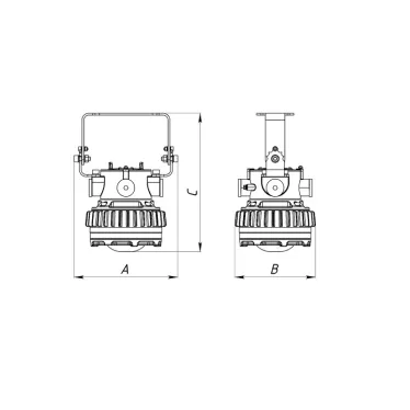 Светильник ONIX LED 25BT Ex