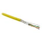 Витая пара SF/UTP кат 6 4 пары AWG26 patch IN LSZH нг(А)-HF желтый 500м