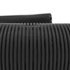 Двустенная труба ПНД гибкая дренажная д.110мм, SN6, перфорация 360 град., в бухте 50м, цвет черный