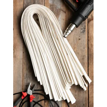 Трубка термоусаживаемая ТУТ нг 16/8 белая в отрезках по 1м PROxima