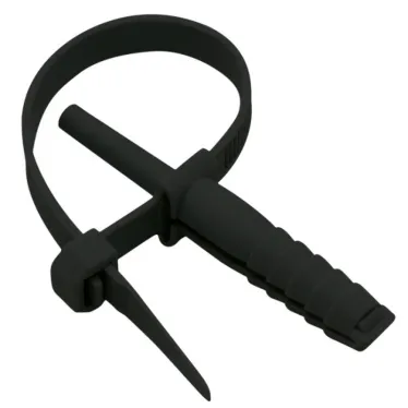 Хомут дюбельный 7х150 черный (50шт) PROxima