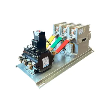 Контактор вакуумный КВТ-1,14-4/400-3 У3-Р, трёхполюсный, 380В, 4з+3р, нереверсивный, с реле РТТ12-400 267-400А, IP00.