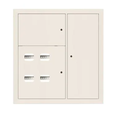 Щит этажный 4 кв. RAL9001 (1000х950х150) EKF Basic