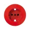 Накладка на розетку 75432-, 75464-39, S88, красный