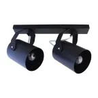 Светильник Трек НПБ 01-2х60-514 черн.матовый/черный ИУ