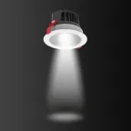 Светодиодный светильник DL-Spark встраив.25 Вт 4000 K 60гр 150x105 мм белый с матовым серебрист. рефлектором | V1-R0-00434-10D01-4402540 | VARTON