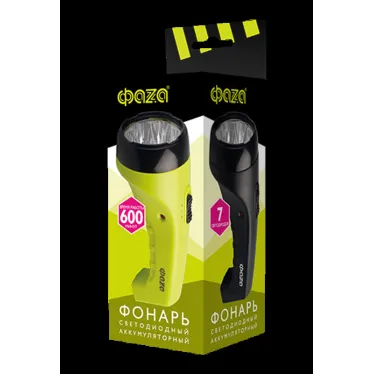 Фонарь светодиодный аккумуляторный AccuF2-L07-gn зеленый