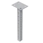 Стойка потолочная сварная устойчивая 400 мм, толщ. 2,0 мм, гальван. цинк