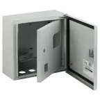 Корпус металлический навесной SIMPLE ЩУ-1-1-1 2-х дверный (300х310х155) IP54 У2 серый