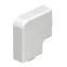 Крышка плоского угла кабельного канала WDK 15x40 мм (ПВХ, белый)