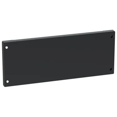 Панель сплошная цоколя 200х1200мм (LINEA S) черная