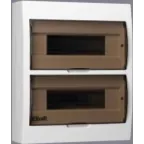 Щит распределительный навесной ЩРн-П-24 IP41 пластиковый прозрачная дверь