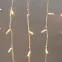 Гирлянда Айсикл (Бахрома) светодиодная 5х0,7 м, 152 LED, белый провод каучук, теплое белое свечение | 255-376 | NEON-NIGHT
