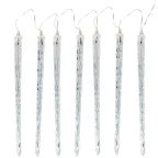 Гирлянда светодиодная "Сосульки" 8 штук*50 см, 300 LED | 256-415 | NEON-NIGHT