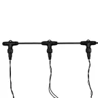 Гирлянда "LED ClipLight" 24V, 3 нити по 10 метров, цвет диодов ТЕПЛЫЙ БЕЛЫЙ | 323-316 | NEON-NIGHT