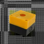 Корпус КП101 1 кнопка желтый