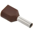 Наконечник штыревой НШвИ 2х1.5-8 коричневый НГИ2 (100шт )
