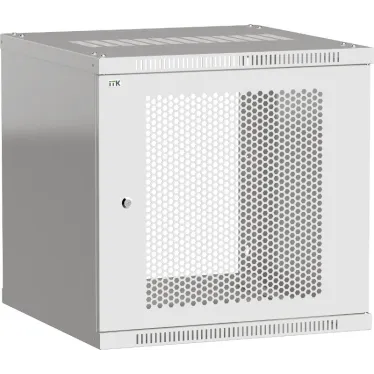 Шкаф LINEA WE 15U 600х600мм дверь перфорированная черный