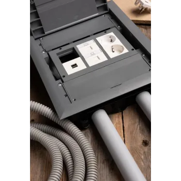 Коробка напольная под лючок C-Line 12