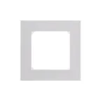 Рамка Levit 1 пост белый / ледяной