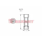 Гильза соединительная изолир термоусаживаемая L-37 мм 0.5-1 кв мм (ГСИ-т 1.0 ГСИ-т 0,5-1,0), REXANT