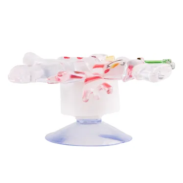 Фигура световая "Снеговик с подарком" RGB на присоске | 501-022 | NEON-NIGHT