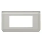 Рамка Mosaic 4 модуля - алюминий