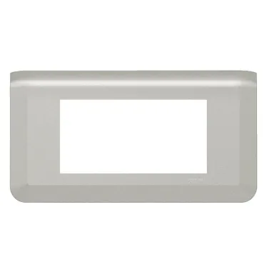 Рамка Mosaic 4 модуля - алюминий