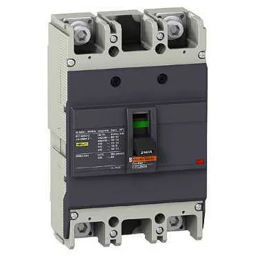 Выключатель автоматический двухполюсный EZC250 36 KA/415В 2Т 125 A