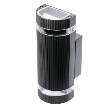 Светильник садово-парковый Enigma настенный архитектурный, 2xGU10, 100*105*300mm, 170-240V / 50Hz, 2xMax.50W, IP54 | GD162 | Gauss