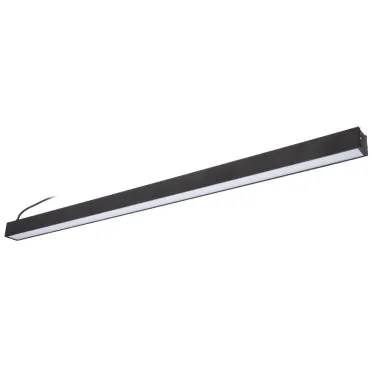 Светильник светодиодный линейный подвесной ULO-K10D 60W/5000K/L120 5600 лм IP65 BLACK Алюминий. Цвет черный. TM Uniel