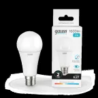 Лампа светодиодная LED 20 Вт 1600 лм 4100К А60 груша нейтральный E27 AC 220В Elementary Gauss