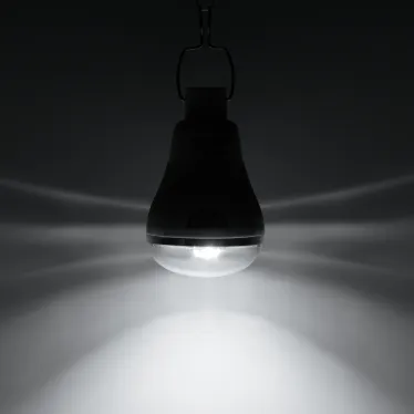 Лампа светодиодная Led A60 3W 130lm 4000K с солнечной панелью 1/40 | 902102203 | Gauss
