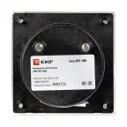 Амперметр AM-A801 аналоговый на панель 80х80 (круглый вырез) 600А трансформаторное подключение