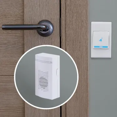 Звонок дверной A05 беспроводной, белый