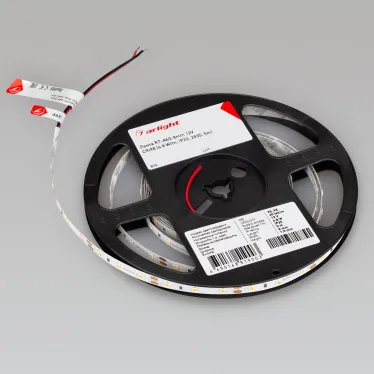 Лента светодиодная RT-A60-8mm 12V Day5000 CRI98 (4.8 W/m, IP20, 2835, 5m) (arlight, Открытый) | 021418(2) | Arlight
