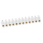 Клеммник 16мм.кв белый Nybloc